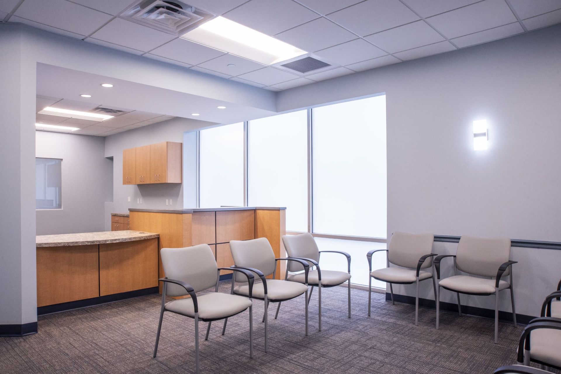 Premier Medical Group waiting room and front desk
